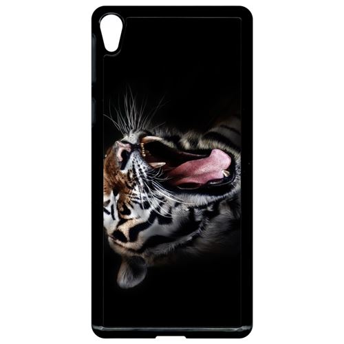 Coque sony xperia e5 tete de tigre sauvage