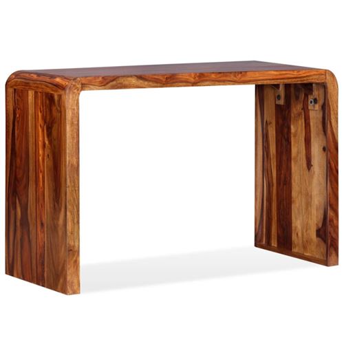Vidaxl buffet / bureau bois massif de sesham marron 244356