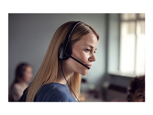 EPOS I SENNHEISER ADAPT SC 165 USB-C - SC 100 series - headset - op oor - met bekabeling - 3,5 mm-stekker, USB-C - zwart - gecertificeerd voor Skype for Business