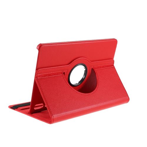 GENERIQUE - Etui Tablette - Samsung Galaxy Tab S6 SM-T860 - Rotatif - Rouge - Image 3