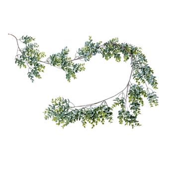 guirlande eucalyptus artificiel garnie 1.70m vert - artifetes 79065 - 1