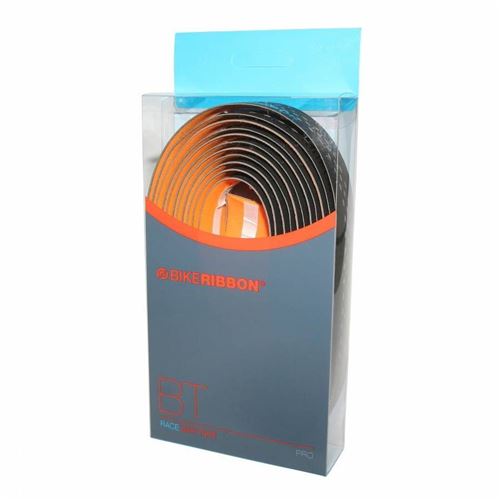 Ruban de guidon bikeribbon drop noir-orange