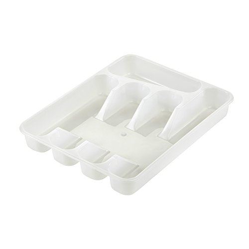 Okt 10162001 range-couverts avec 5 compartiments plastique transparent - 33 x 26.5 x 5 cm 10162001000