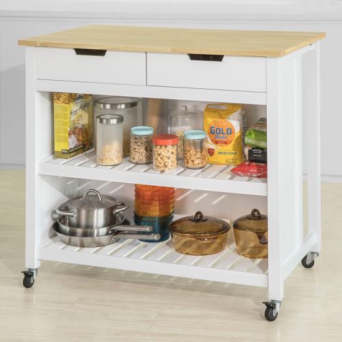 Table De Cuisine Et Meuble De Rangement Sobuy Fkw74 Wn Meuble De Cuisine Desserte De Cuisine A Roulettes Table Roulante Meuble De Rangement Pour Cuisine Et Salon L100xp60xh94cm Mobilier De Jardin Achat Prix Fnac