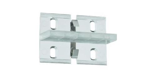 Lot de 4 Duo Profil Fixture transparent Paulmann