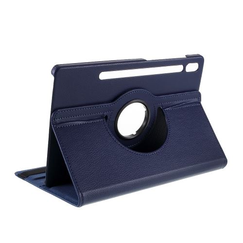 Générique Bleu Foncé Etui En Pu Avec Support Rotatif Pour Votre Samsung Galaxy Tab S6 Sm-T860 (Wi-Fi)