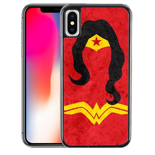 Coque pour iPhone XR wonder woman art design