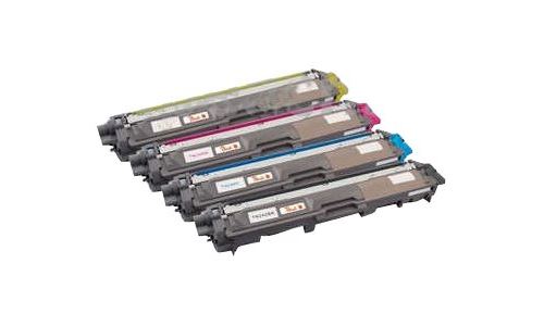 Peach Multi Pack - Pack de 4 - noir, jaune, cyan, magenta - compatible - remanufacturé - cartouche de toner (alternative pour : Brother TN242BK, Brother TN246C, Brother TN246M, Brother TN246Y) - pour Brother DCP-9017, DCP-9022, HL-3142, HL-3152, HL-3172