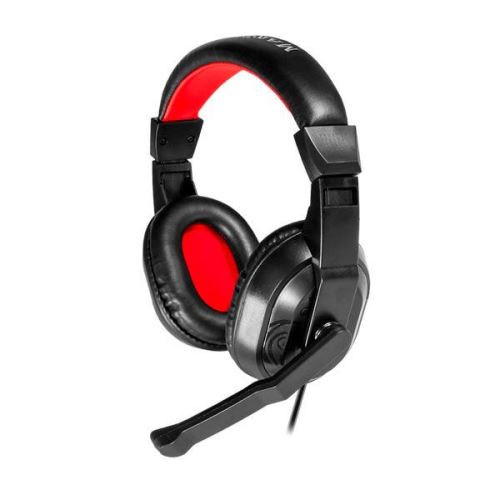 Ecouteurs avec microphone Gaming Mars Gaming MRH0 Noir Rouge