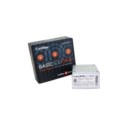 CoolBox BASIC500GR-S - Voeding (intern) - SFX12V - 230 Volt wisselstroom V - 500 Watt