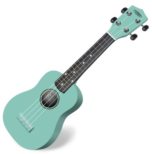 Classic Cantabile US-100 TQ Ukulélé soprane turquoise