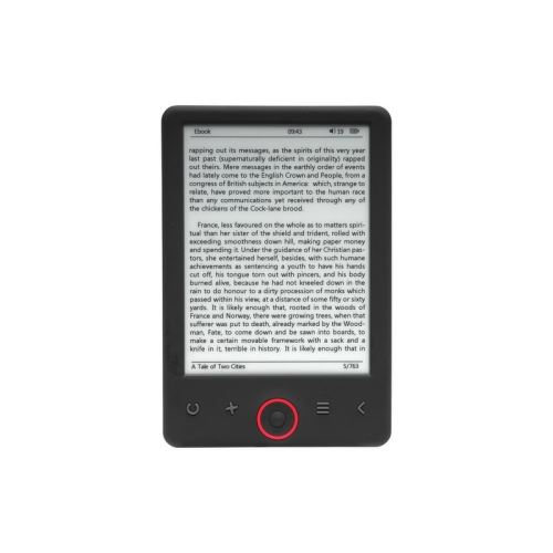 eBook Denver Electronics EBO-620 6 4 GB Noir