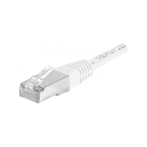 DEXLAN CORDON PATCH RJ45 FTP CAT 6a Blanc 1 m