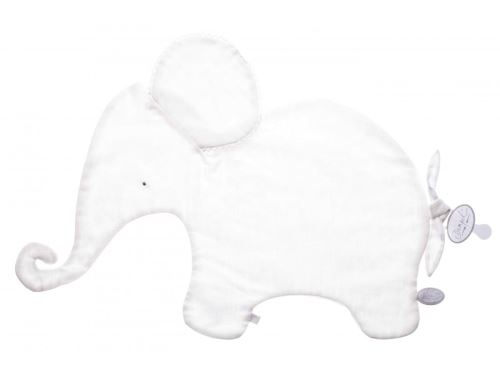 Dimpel - Oscar doudou éléphant classique 52 cm - blanc