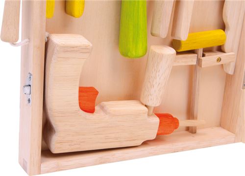 Small Foot - Boîte à outils Deluxe - 2241 - Atelier de Bricolage - Achat &  prix