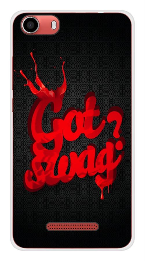 Coque en silicone imprimée compatible Wiko Lenny 2 Swag Drop