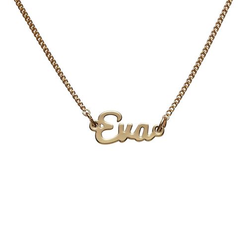 Bracelet dore prenom Eva Draeger la carterie Or