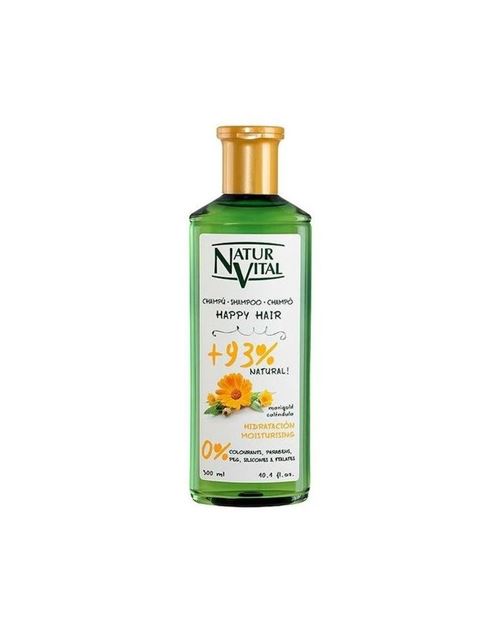 Shampooing hydratant happy hair hidratacion naturaleza y vida