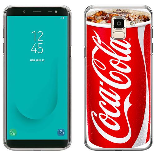 Coque pour Samsung Galaxy J6 -  Fast Food Coca Cola