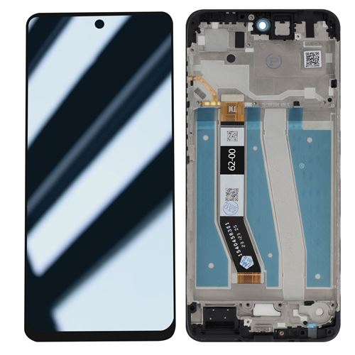Non Communiqué Gris Clair Écran Original Motorola G14 Lcd + Vitre Tactile (Avec Châssis) Motorola