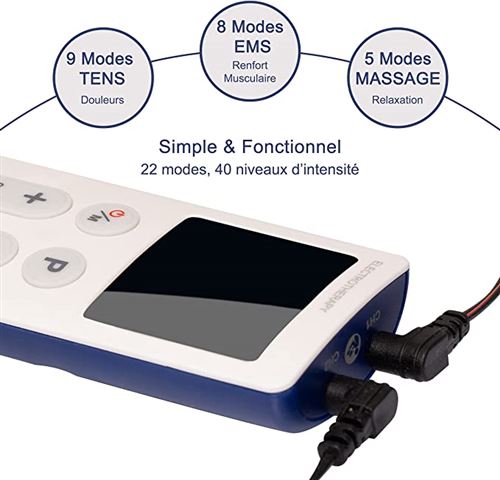 Electrostimulateur Anti-Douleur Electrostimulation Musculaire EMS