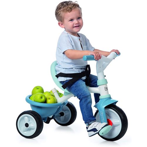 Tricycle bébé 3 en 1 Be Move Confort Bleu Smoby