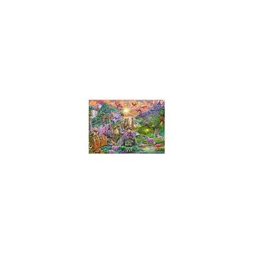 Non Communiqué Multicolore Puzzle Schmidt - Terre Du Dragon Enchanté, 1000 Pièces