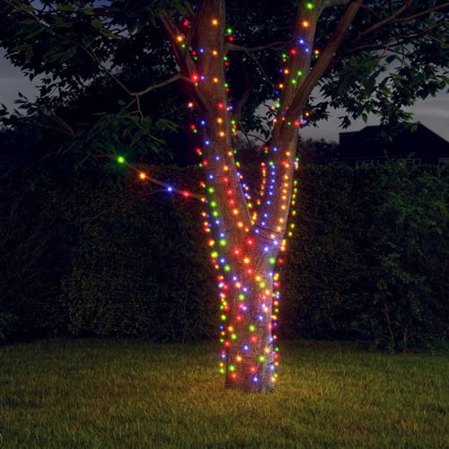 Non Communiqué Multicolore Vidaxl 5 St Lichtslinger Met 200 Led's Solar Binnen/Buiten Meerkleurig328954