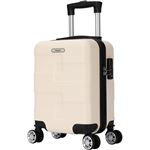 Valises cabine à roulettes blanc Trolley Adc VAL-714