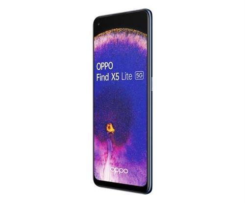 Smartphone Oppo Find X5 Lite noir RAM 8 Go stockage 256 Go