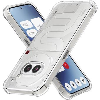 Tieeyivv Coque Pour Nothing Phone 2a /2a Plus Cover Verre Trempé Protection écran Film Transparent PC Arrière Housse Etui Antichoc Housse Avec Protège-écran, Case Full Body Protection Bumper Coque