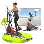 Vélo Elliptique Pliable Hop-Sport HS-095CF Prizm - Roue Inertie 30kg, 32 Niveaux, IConsole+, Max 135 Kg - 6