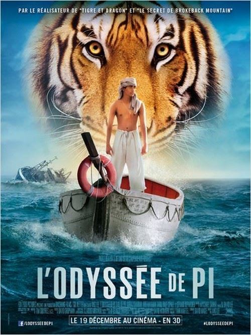 Affiche de Cinéma Originale - L'Odyssée De Pi - Tigre - 120x160cm État correct - N/A reconditionné disponible sur Fnac