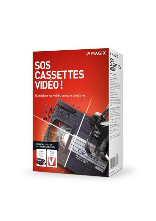 MAGIX SOS Cassettes vidéo !