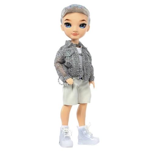 S23 Fashion Doll - Poupée 27 cm Aiden Russel (Amethyste) - 1 tenue, 1 paire de chaussures et des accessoires
