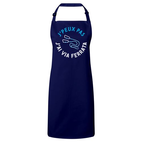 Fabulous Tablier Cuisine Premium Navy J'peux pas j'ai via ferrata