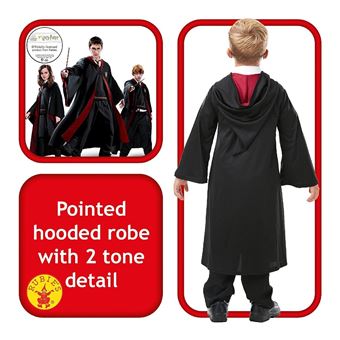 Déguisement Harry Potter Luxe Enfant 11/12 Ans Noir H-640872xxl 11/12 ANS - Coloris : Noir - H-640872XXL