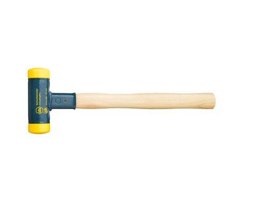 Wiha 02097 Marteau à métal mi-dur, antichoc de retour 1250 g 385 mm