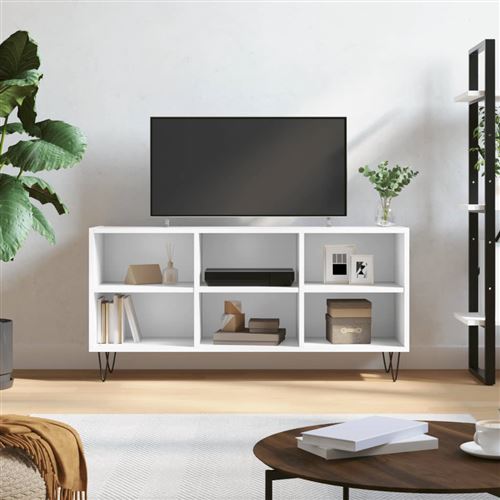 Vidaxl Blanc Meuble Tv - Image 3