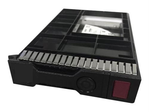HPE Read Intensive - SSD - 480 GB - hot-swap (verwisselbaar zonder uitschakelen) - 3.5 LFF - SATA 6Gb/s - met HPE Smart Carrier Converter