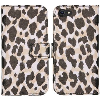 Étui Portefeuille IPhone SE/8/7/6 - Cuir PU | Porte-Cartes, Support Integré | Protection Rabat Magnétique