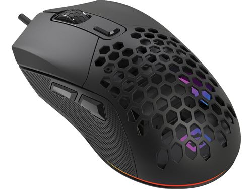 SANDBERG Souris Gaming Souris de jeu Mouse c&acirc;ble USB &eacute;clair&eacute;e 