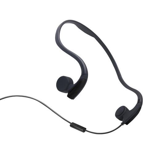 Non Communiqué Noir Casque Sport Conduction Os Confortable Stéréo Qualité Sonore Commande Vocale Yonis