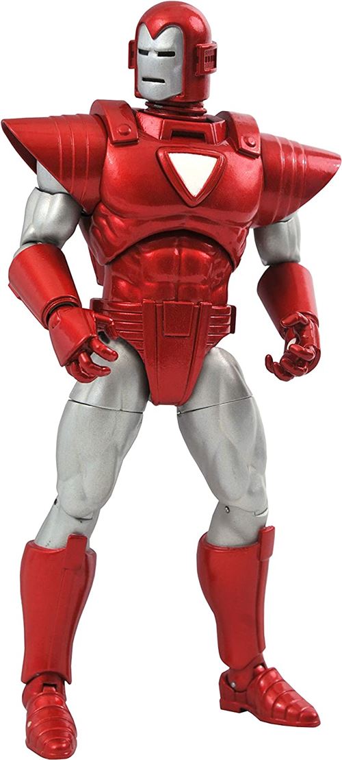 Diamond Select Toys Homme Rouge Figurine Marvel Select Silver Centurion Iron Man - Image 4