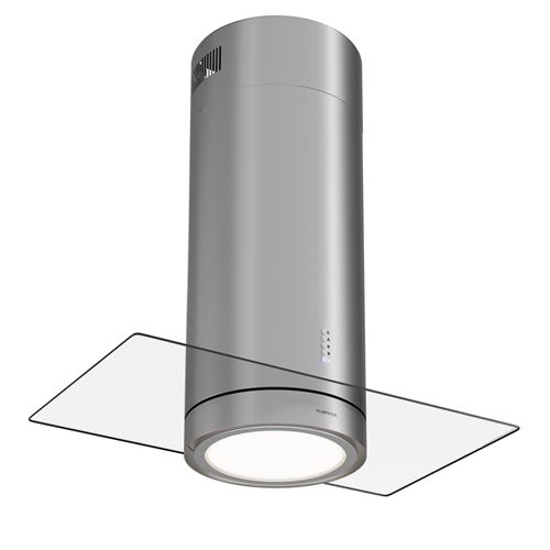 Klarstein Beretta Premium - Cappa Aspirante A Isola, App, Scarico/ricircolo, 544 M³/ora, Led, Filtri Ai Carboni Attivi