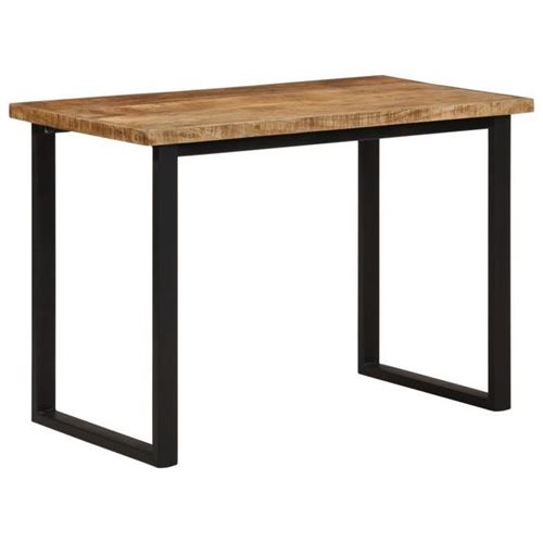 Vidaxl Table À Manger 110X55x75 Cm Bois De Manguier Massif - Image 2