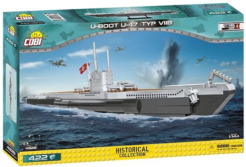 Cobi 4828 - Sous-Marin U-Boot U-47 (Type VIIB) (Jeu de Construction)