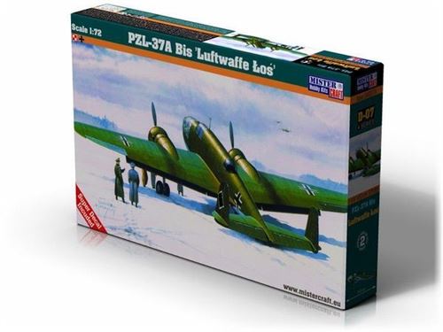 Pzl P-37a Los I Luftwaffe - 1:72e - Mistercraft