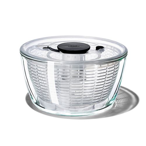 Non Communiqué Verre Transparent Essoreuse À Salade En Verre 26Cm - Oxo - Transparent - Verre