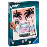 Creart - Grand - Bus On The Beach - Ravensburger